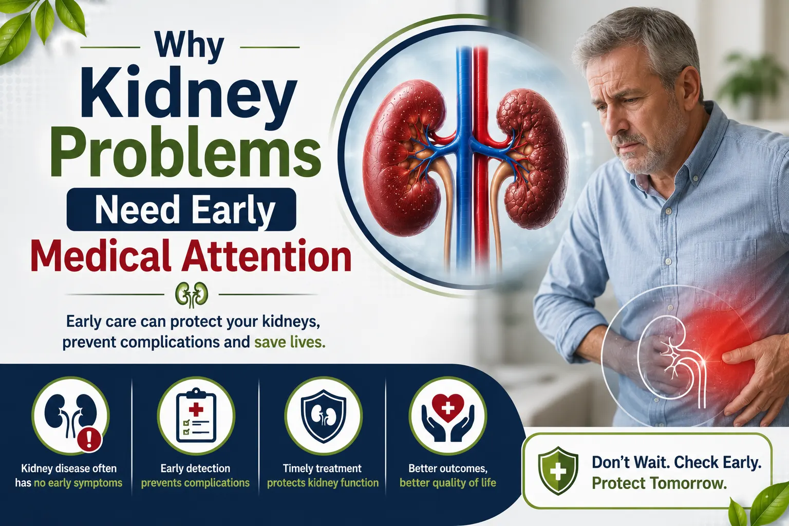Why Kidney Problems Need Early Medical Attention?